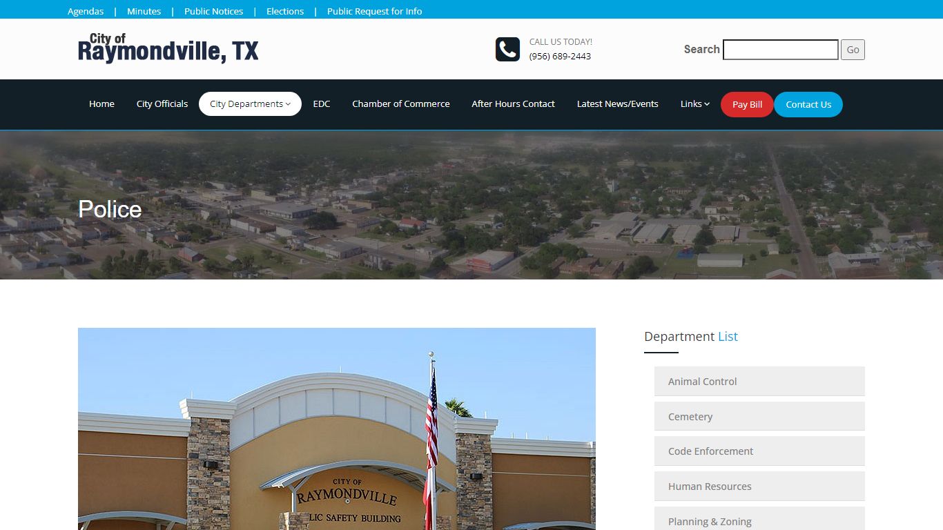 Police | Raymondville, TX